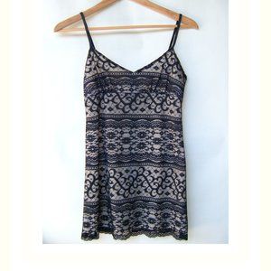 Black Lace Mini Dress Size Small